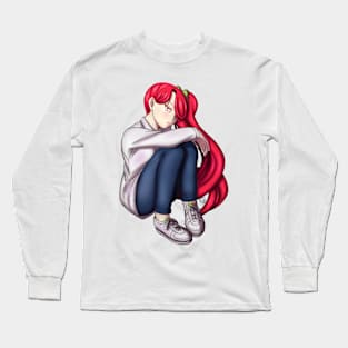 Syana sitting Long Sleeve T-Shirt